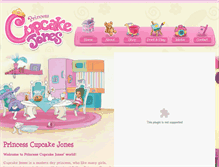 Tablet Screenshot of princesscupcakejones.com